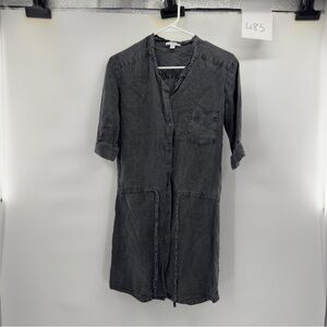 James Perse grey utility dress size 0